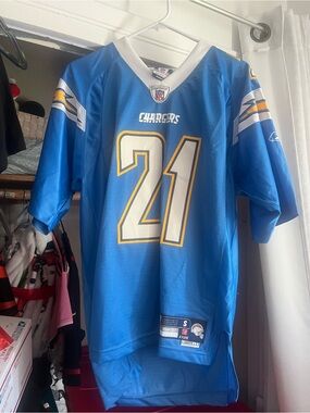 Reebok LaDainian Tomlinson San Diego Chargers Premier Tackle Jersey Powder Blue